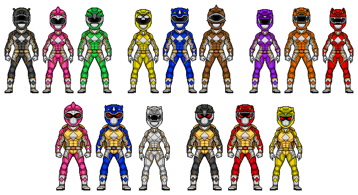 Power Rangers by UltimateLomeli on DeviantArt