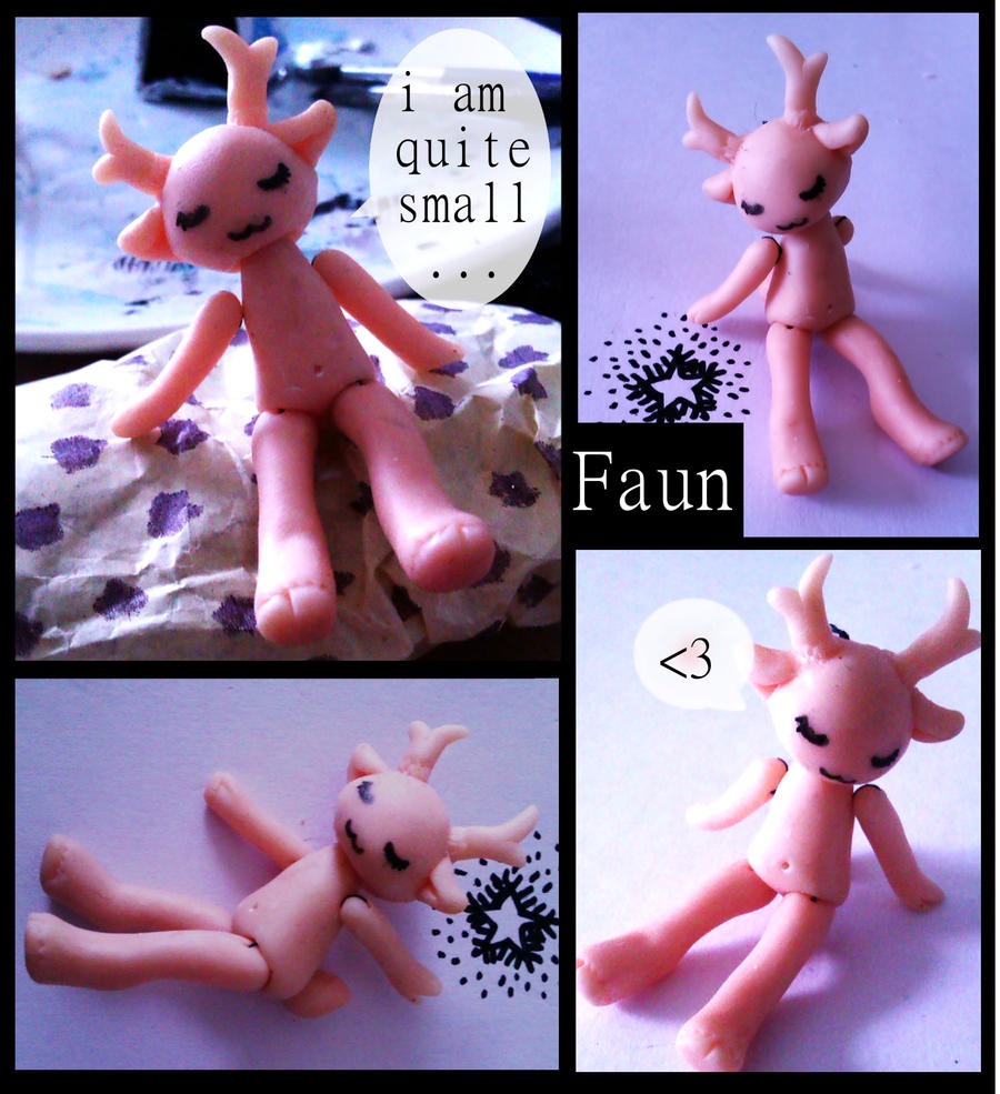 Tiny Faun doll