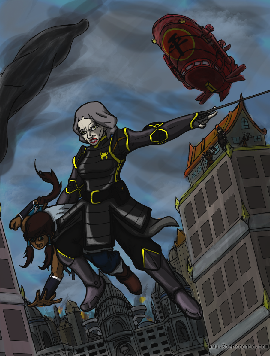 The Amazing Spider-Lin - Original by SuperSparkplug on DeviantArt