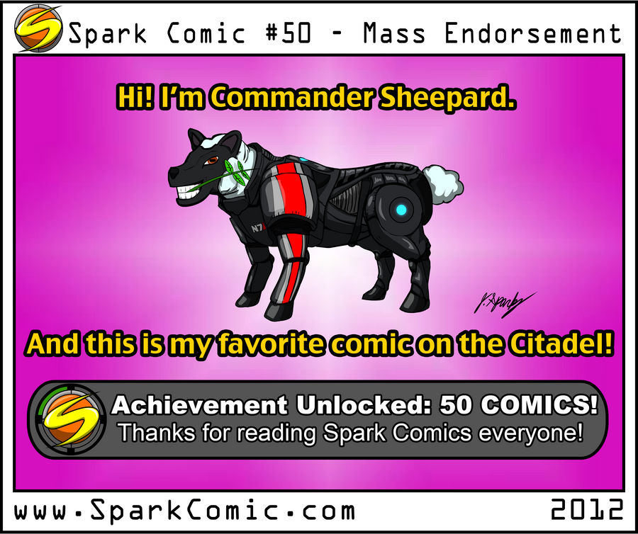 Spark Comic 50 - Mass Endorsement