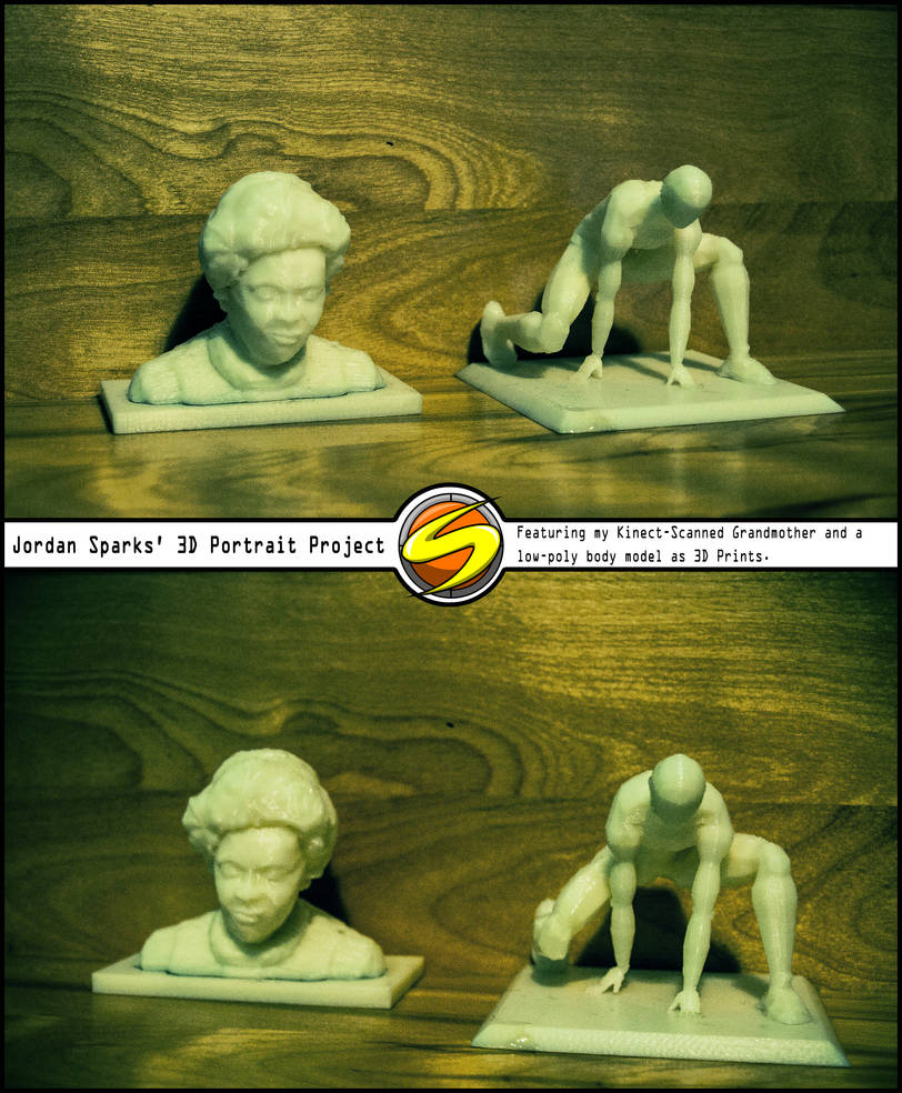 3D Portrait Project by SuperSparkplug