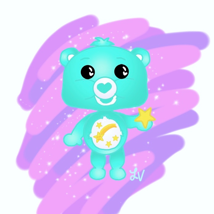 Wish Bear Pop! Vinyl Design Care Bears