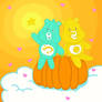 Autumn Care Bears Doodle