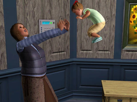 Sims 3 WTF toddler glitch