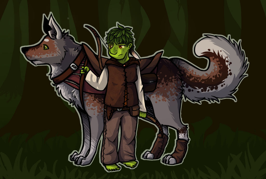 Dog Rider Orc Dog Rider by Solarcharm on DeviantArt