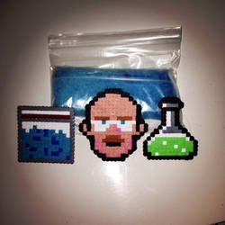 Breaking Bad perler beads pixelart.