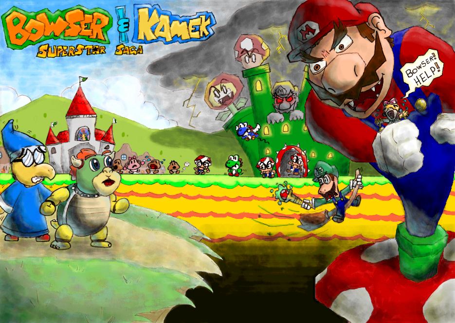 What if Bowser and Kamek sang PWTBB to Mario? by ArielAriasPetzoldt on  DeviantArt