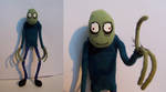 Salad Fingers Doll by GrungeIndiani