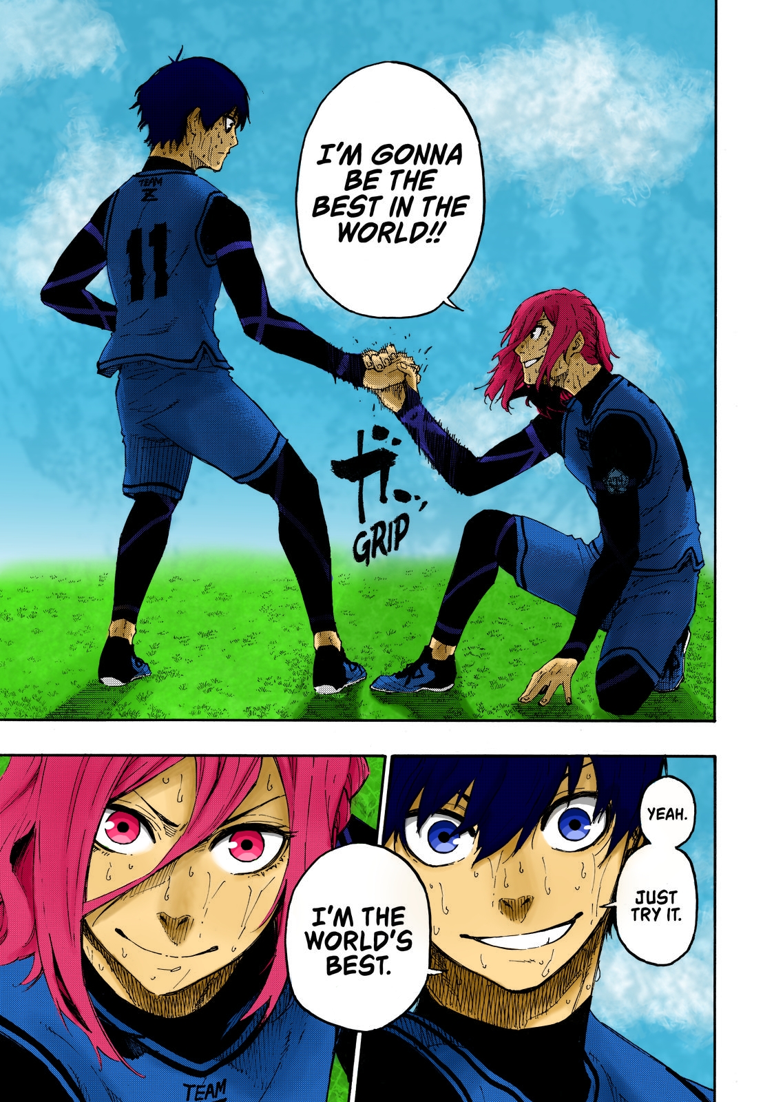 Shrimp on X: Puzzle Piece - Blue Lock Chapter 76 Manga Coloring - #BlueLock  #mangacoloring #manga #anime  / X