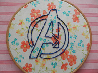 Avengers Logo Embroidery