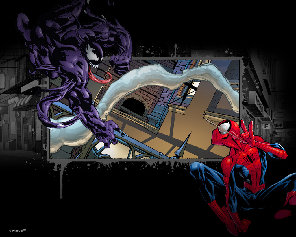 Venom vs. Spider-Man by cute-furry-animals on DeviantArt
