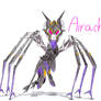 Airachnid from Transformer: Prime as a pony