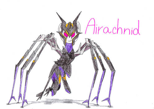 Airachnid from Transformer: Prime as a pony