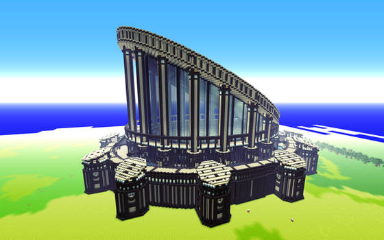Minecraft Build 1 - The Temple of Insight