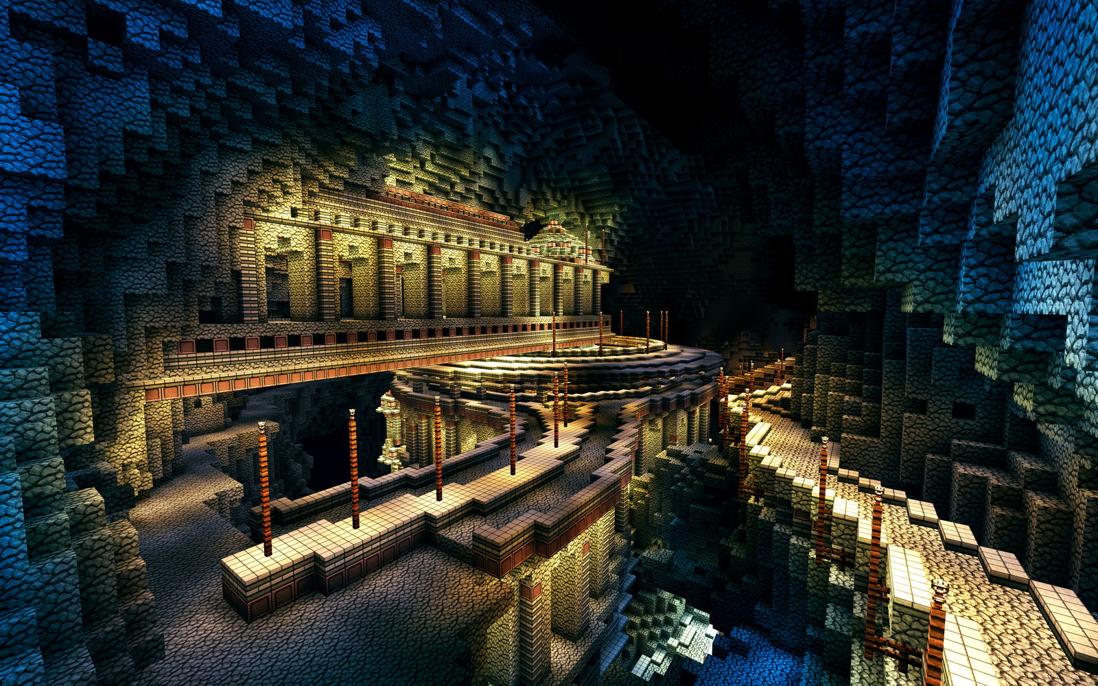 Cavern City 2 By Haikuo On Deviantart
