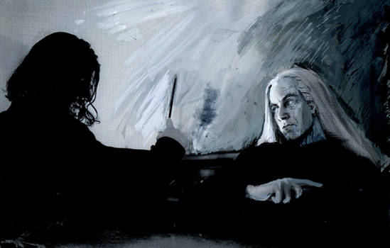 Lucius and Snape: Duel2