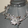 Duck Tape Flower Necklace