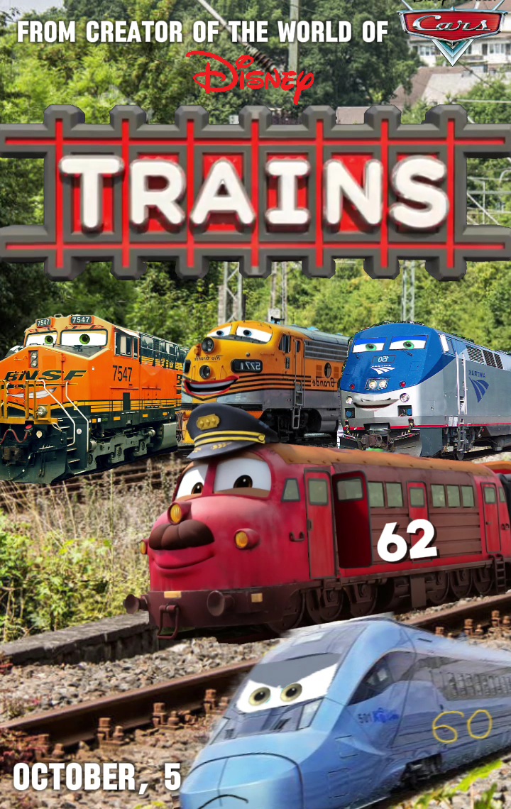 Disney/Pixar's Trains (2028) Poster by dannyfan35 on DeviantArt
