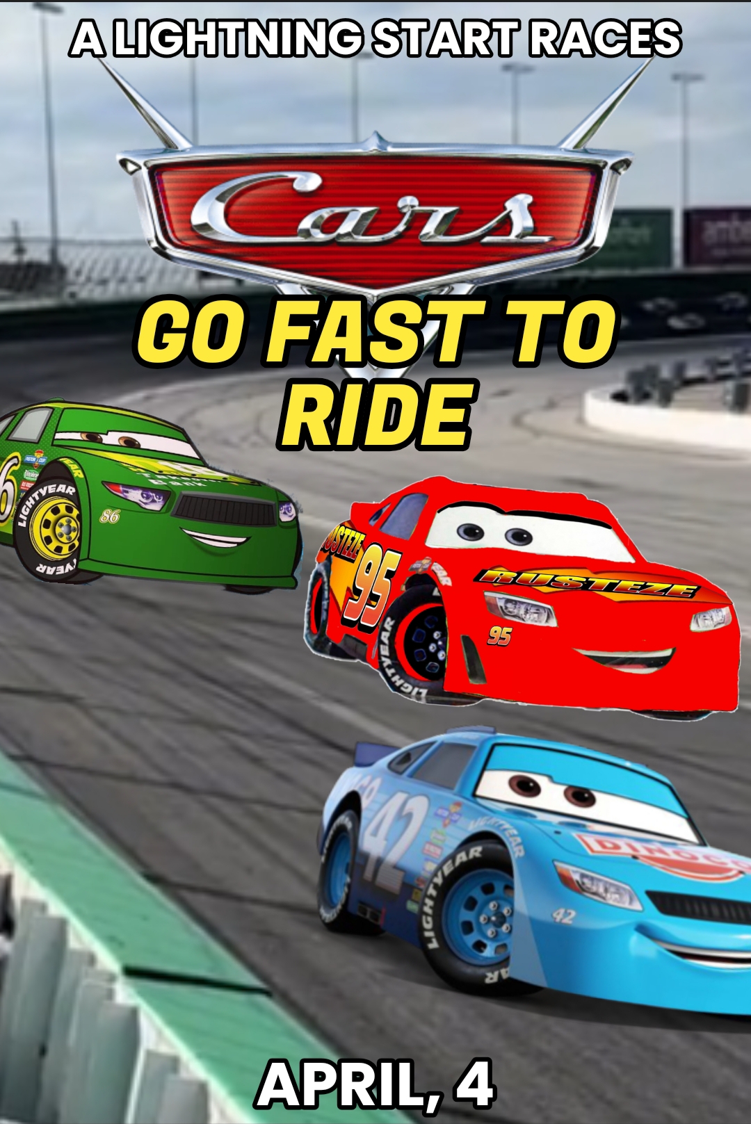 Cars 1 Ride Cars: Go Fast To Ride (2031) - Pixar Poster by dannyfan35 on DeviantArt