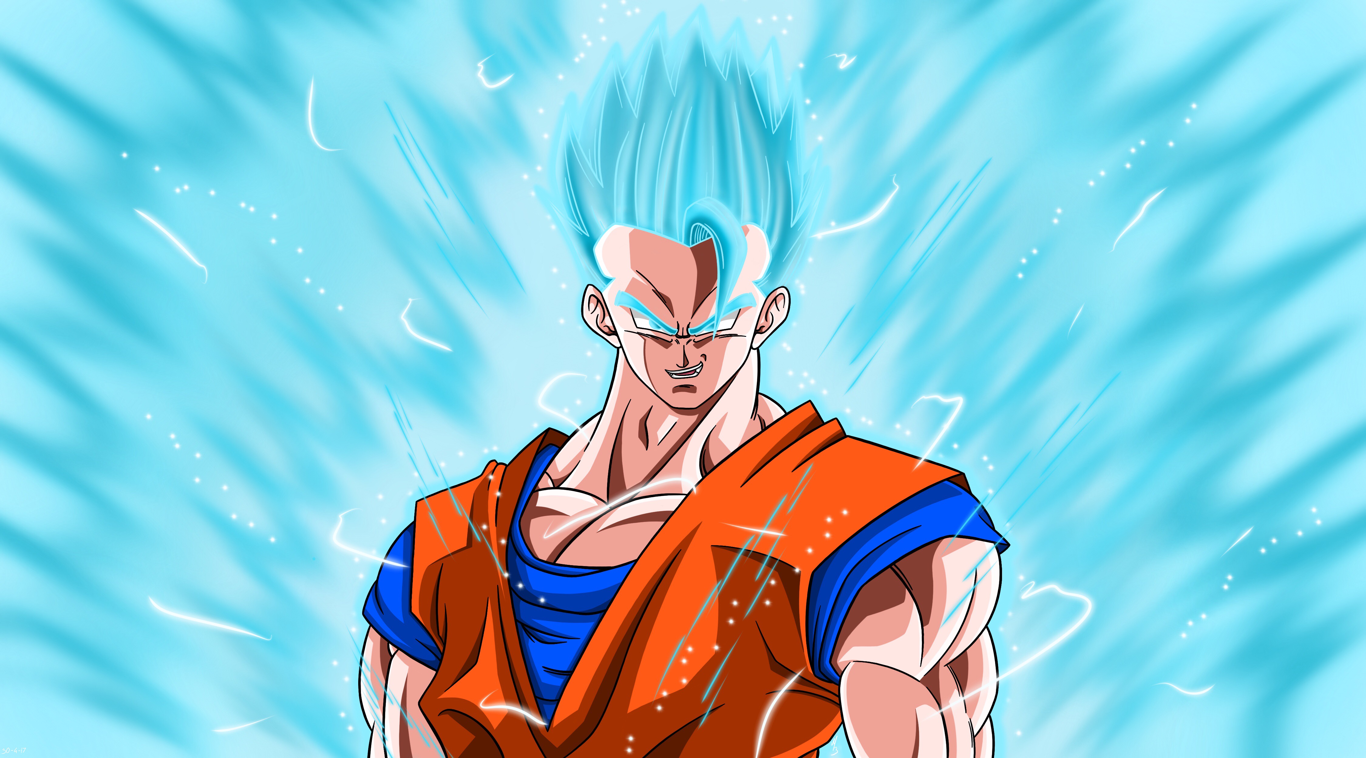 Mystic Gohan Super Saiyan Blue by FenixArt90110 on DeviantArt