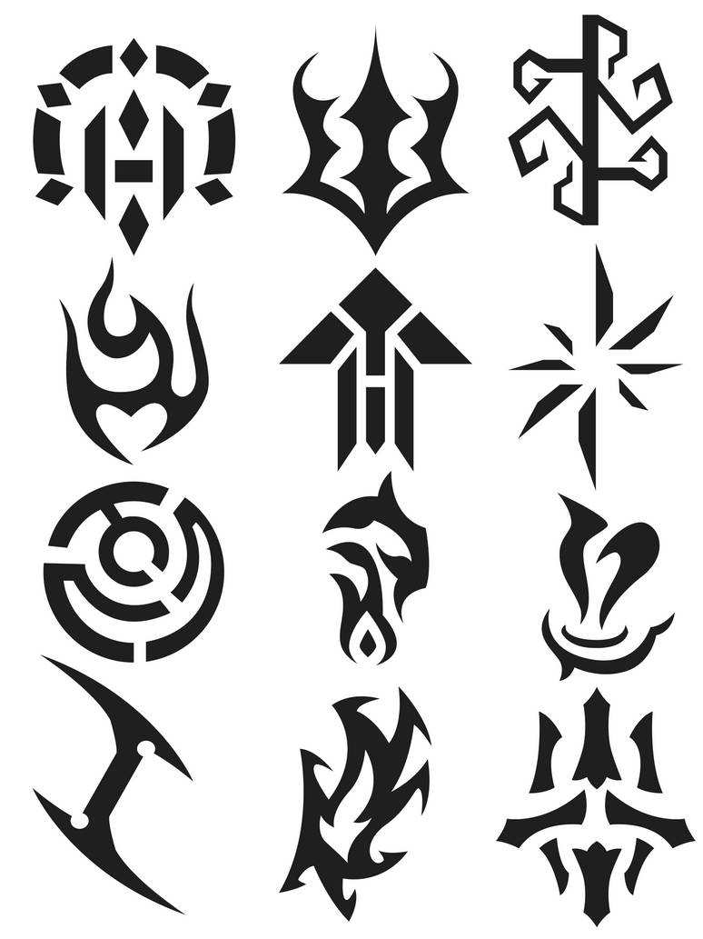 Красивые символы в ник. Тату символы. Тату рисунки. Красивые знаки. Крутые знаки и символы.