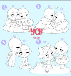 YCH chibis couple