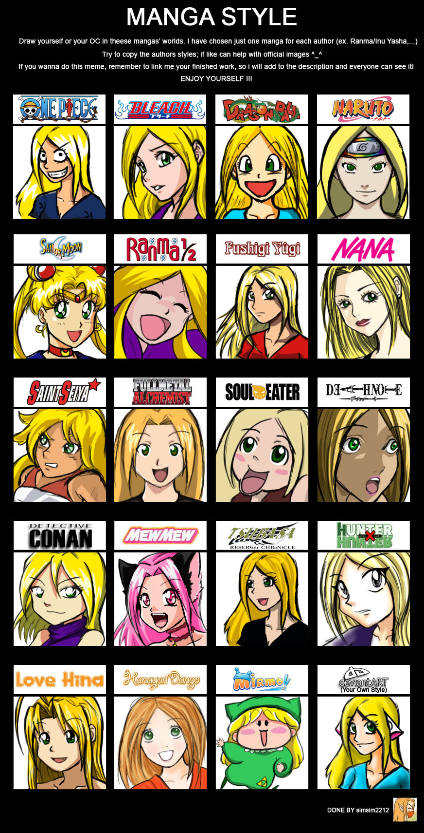 Anime Style Meme By Link Zelda48 On Deviantart