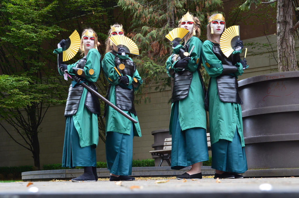 Kyoshi Warriors Cosplay