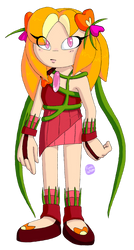 Hey look a Seedrian gal by Violetthefox0001