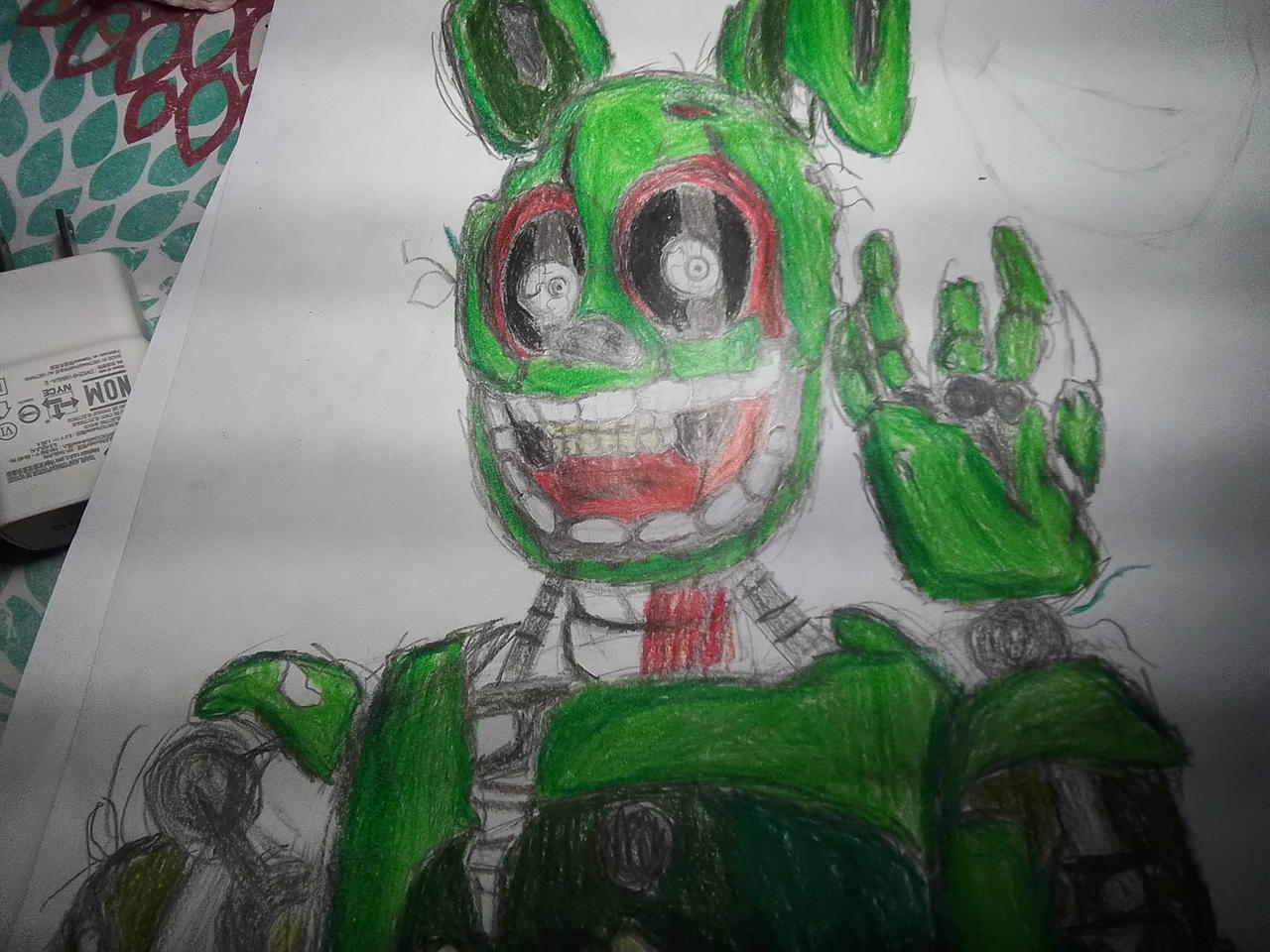 Spring Trap Colored In realistic colored springtrap by Artista321 on DeviantArt