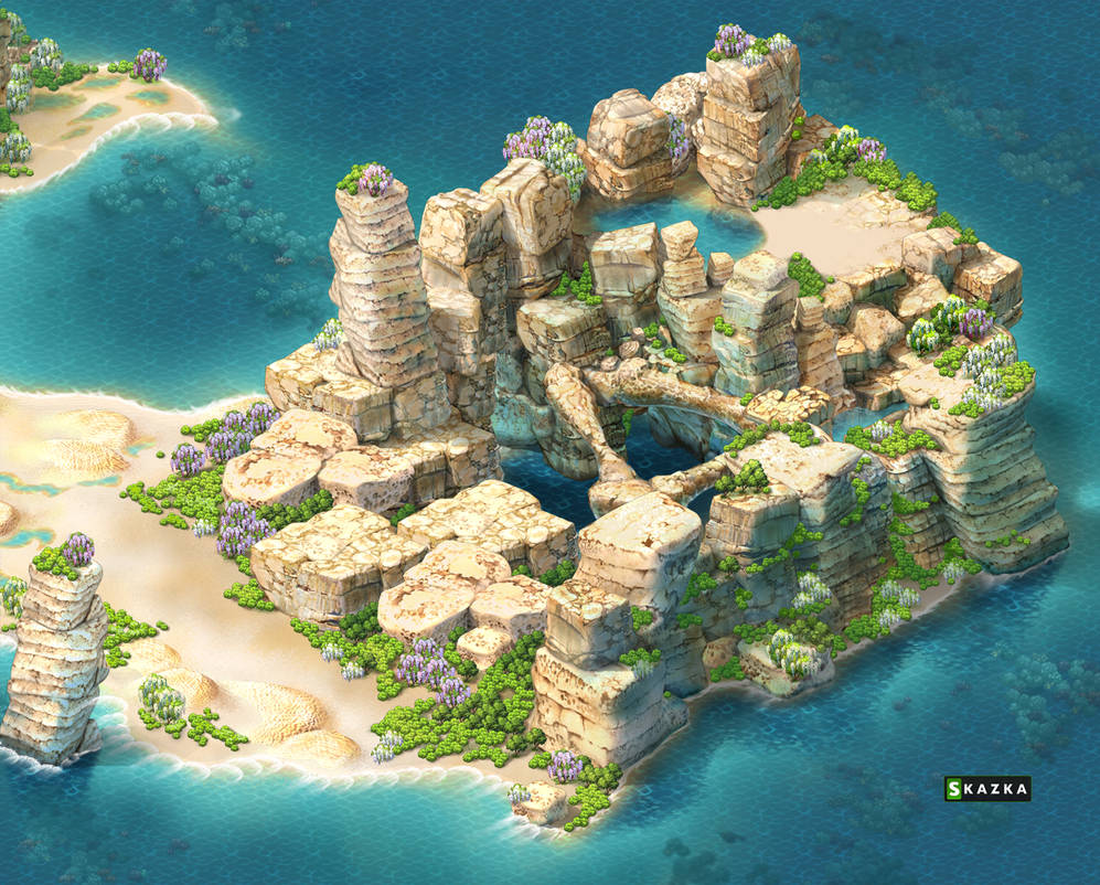 Deviantart Island Island 1 by JuliaZolotareva on DeviantArt