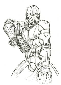 First Sketch - Clone Trooper