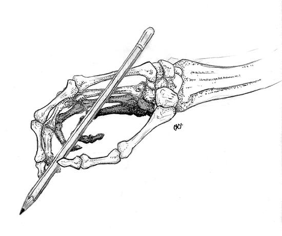 Skeleton Hand by scaleblade on DeviantArt