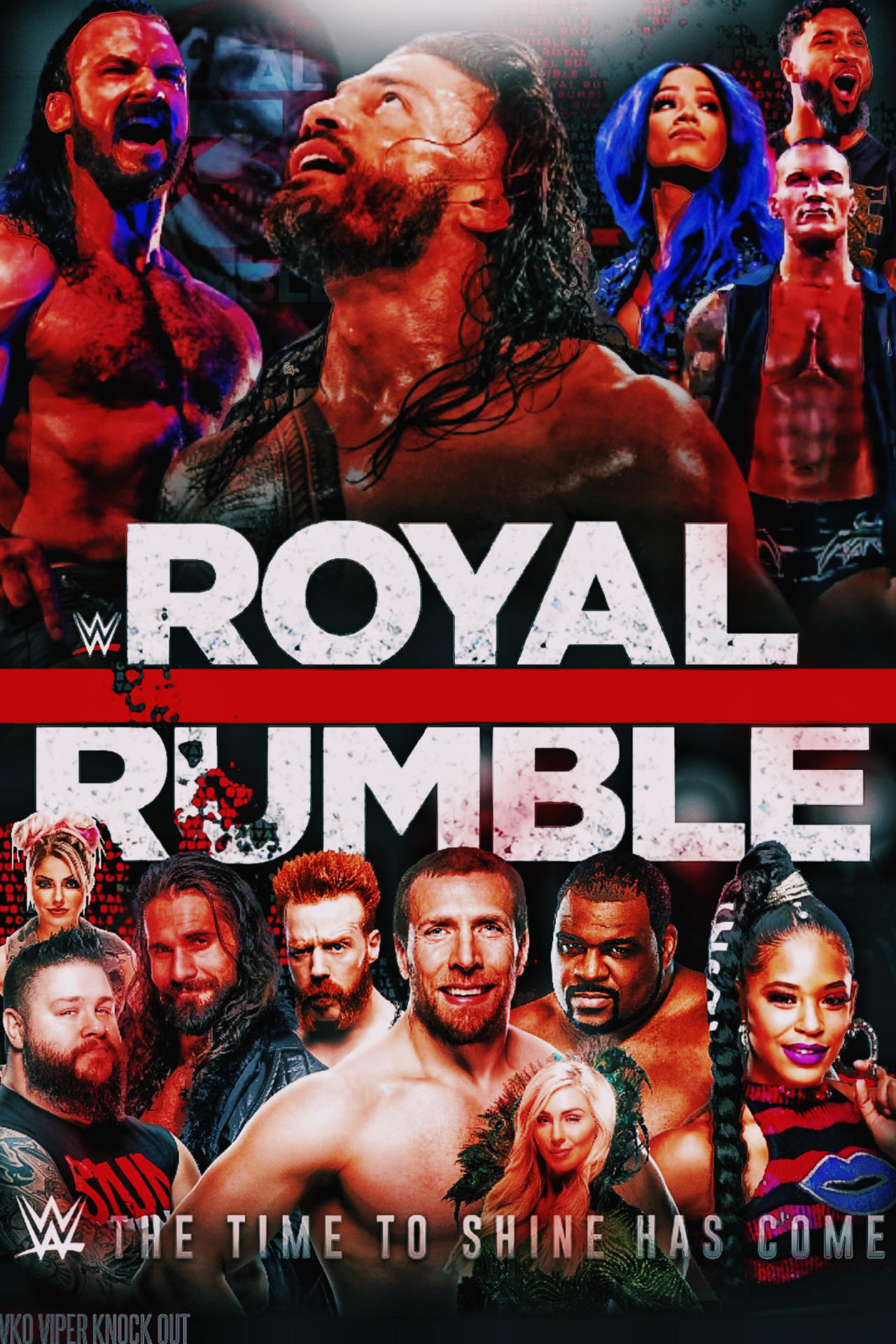 Royal Rumble 2021 Custom Poster by vkoviperknockout on DeviantArt