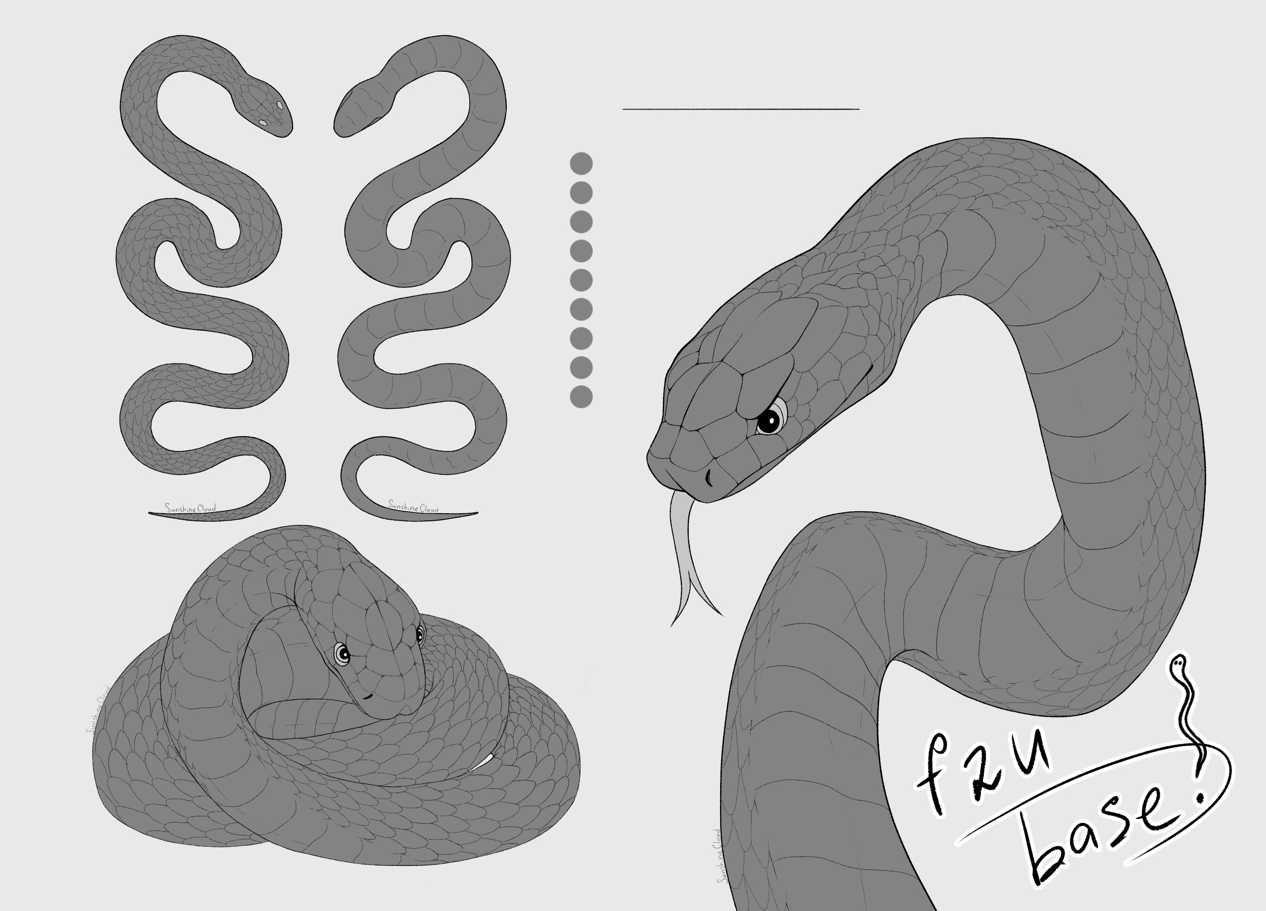 F2U snake reference base by sunshinecloudd on DeviantArt