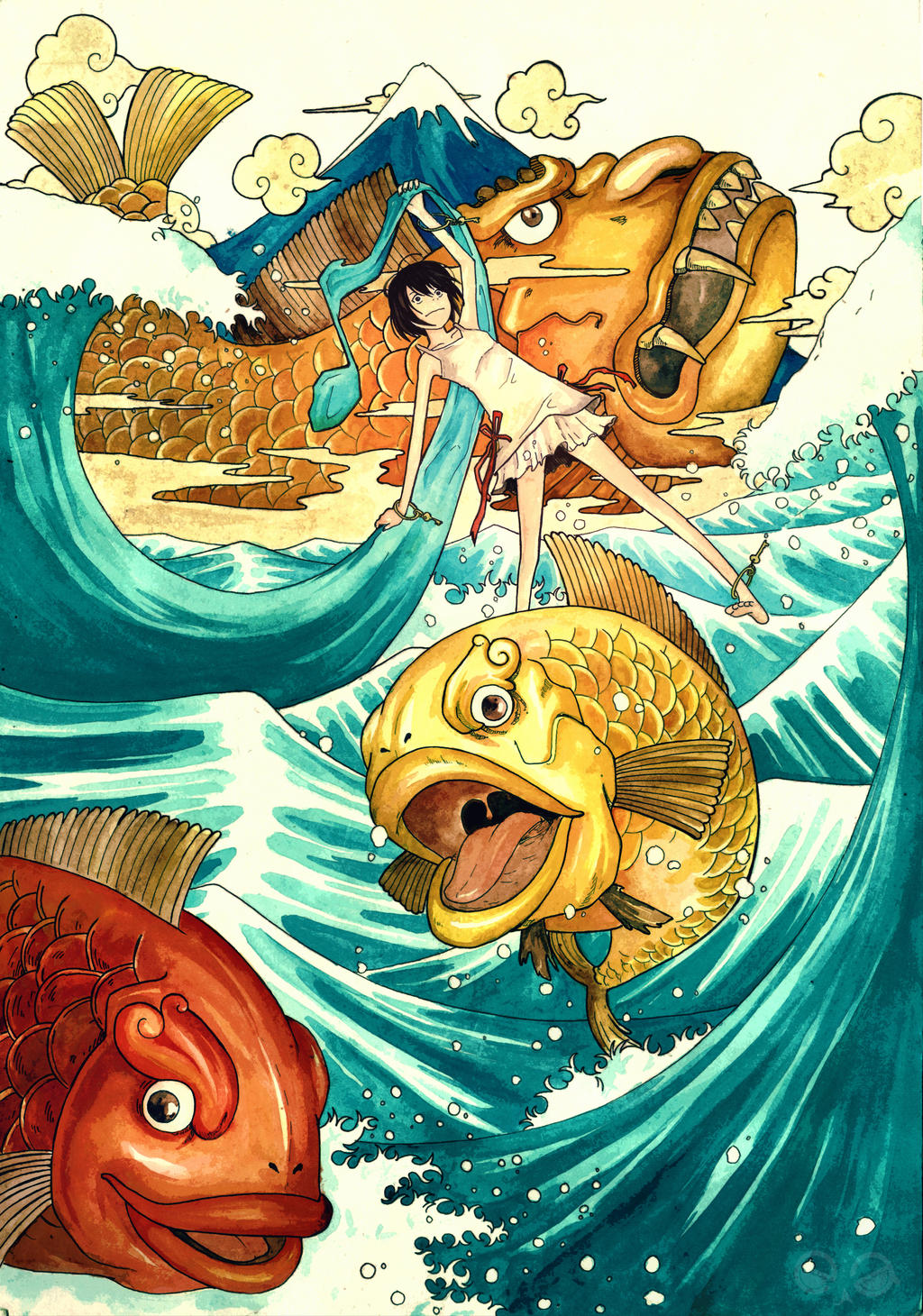 Roaring Ocean by scary-PANDA