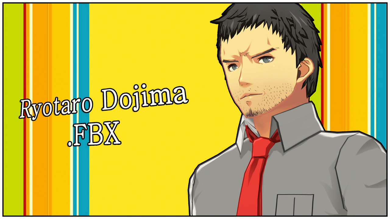 Ryotaro Dojima Model Persona 4 DL By AxeWasTaken On DeviantArt ryotaro-dojima-model-persona-4-dl-by-axewastaken-on-deviantart
