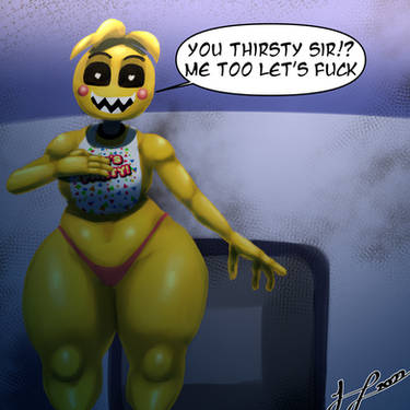Bongoooo on X: Now that my tweets are done getting attention (they died)  (finally) Time to post stuff no one will look at omg yay!!! (Yaaay!!!)  Modelled toy chica again Feet r