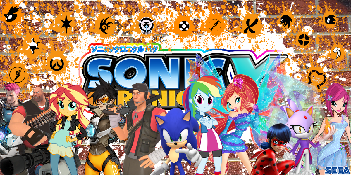 Sonic Chronicles X : Wall Paint ver.