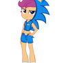 Scootaloo Classic Sonic Cosplay Vector