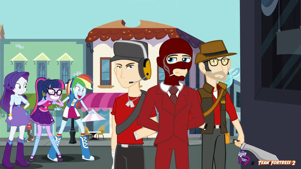 TF2 X EG : Gentlemen , Welcome to Canterlot city !