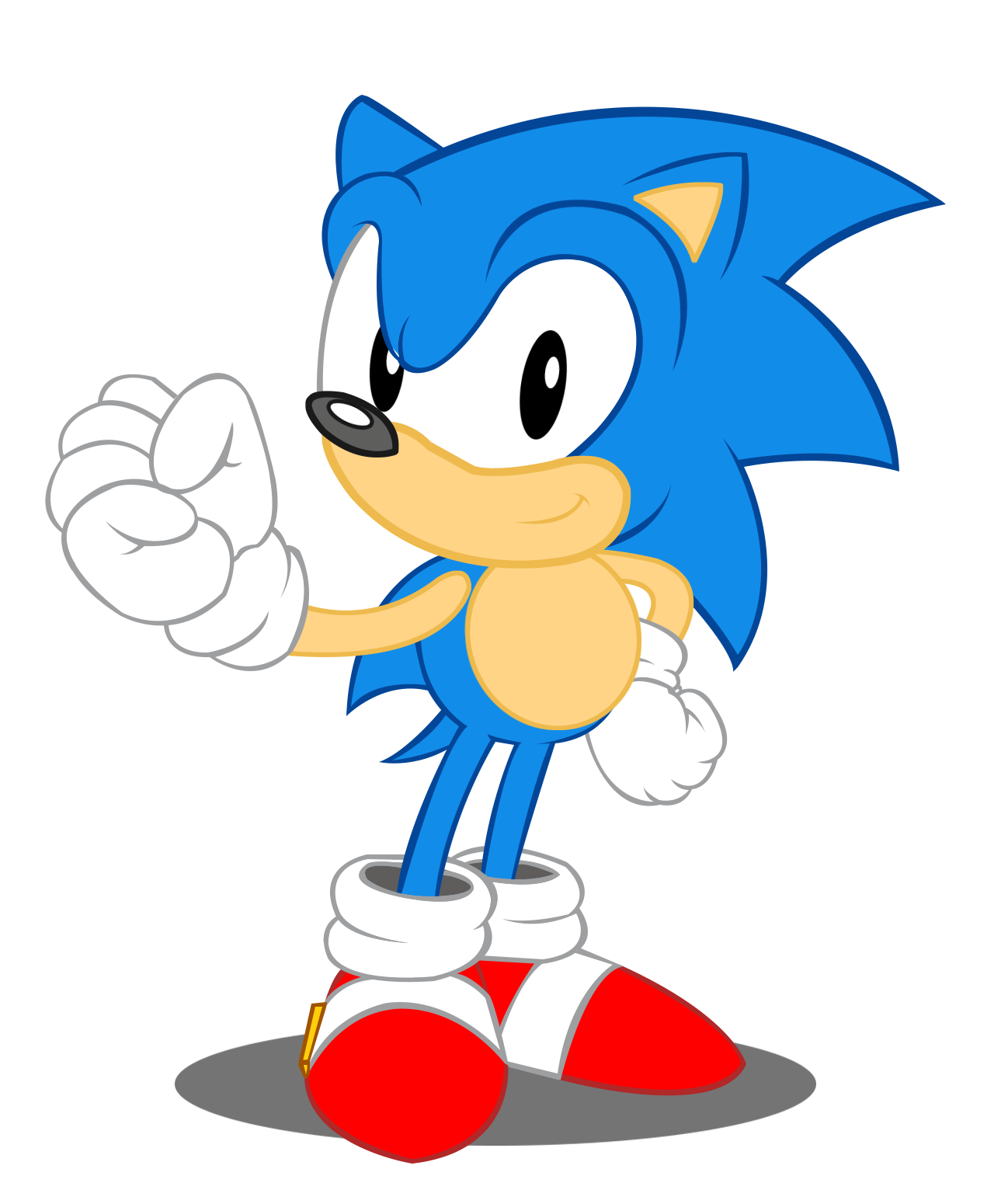 Classic sonic artwork by ultrasoundlightintgs on DeviantArt