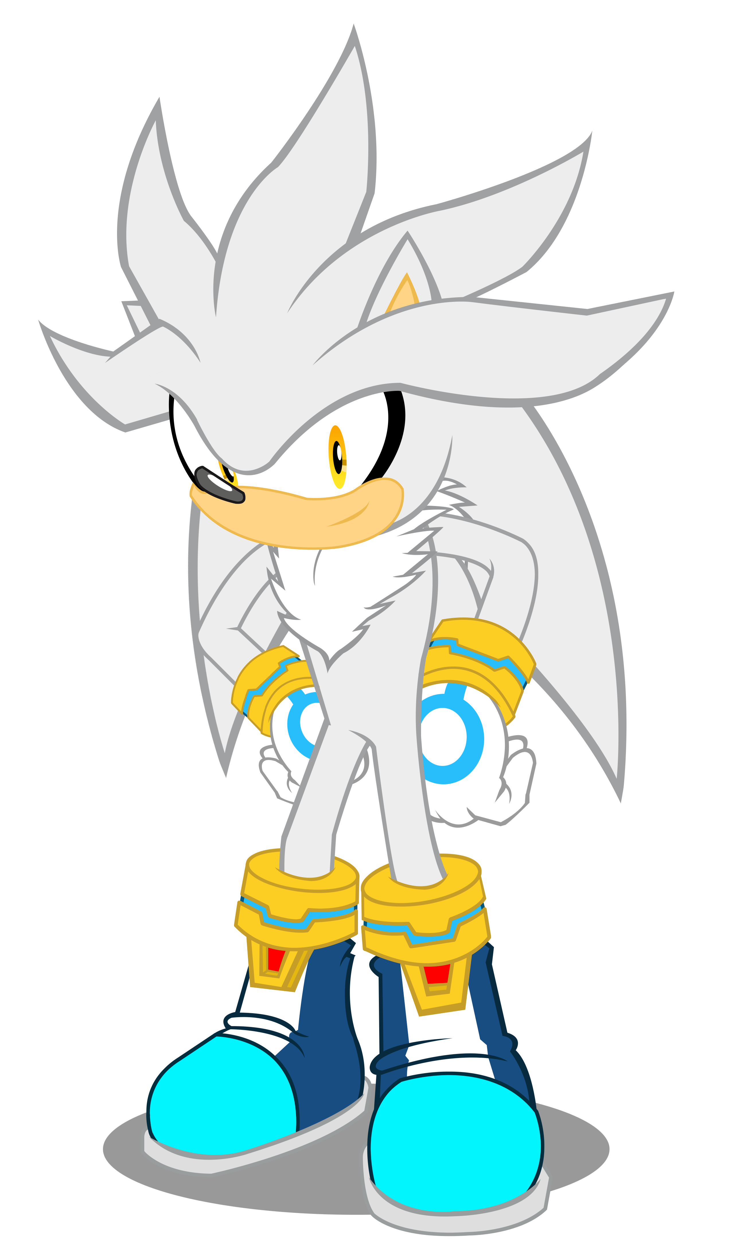 Shadow The Hedgehog - Silver The Hedgehog Mlp E PNG Transparent With Clear  Background ID 283038