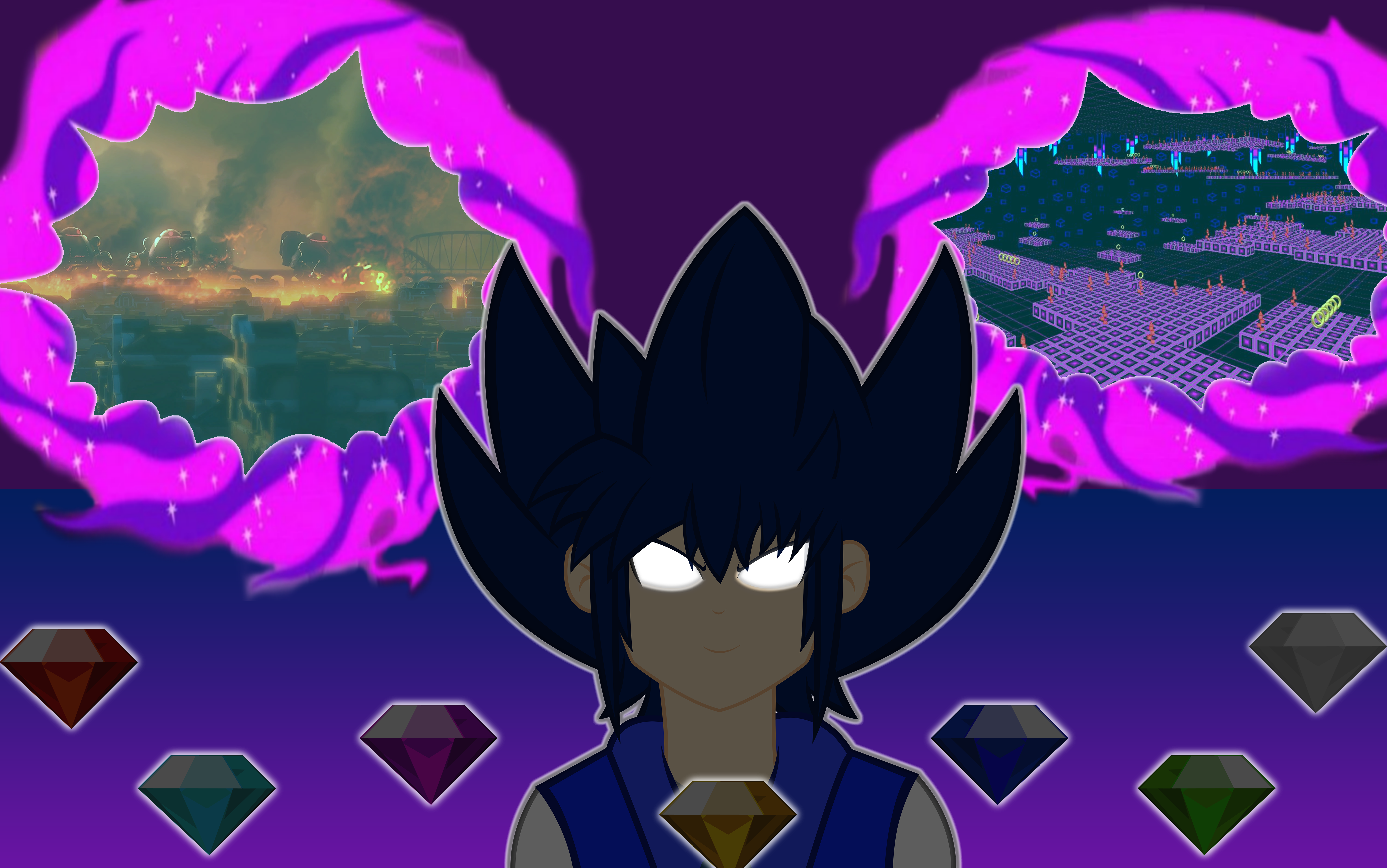 Dark Sonic by Magic-Mix on DeviantArt