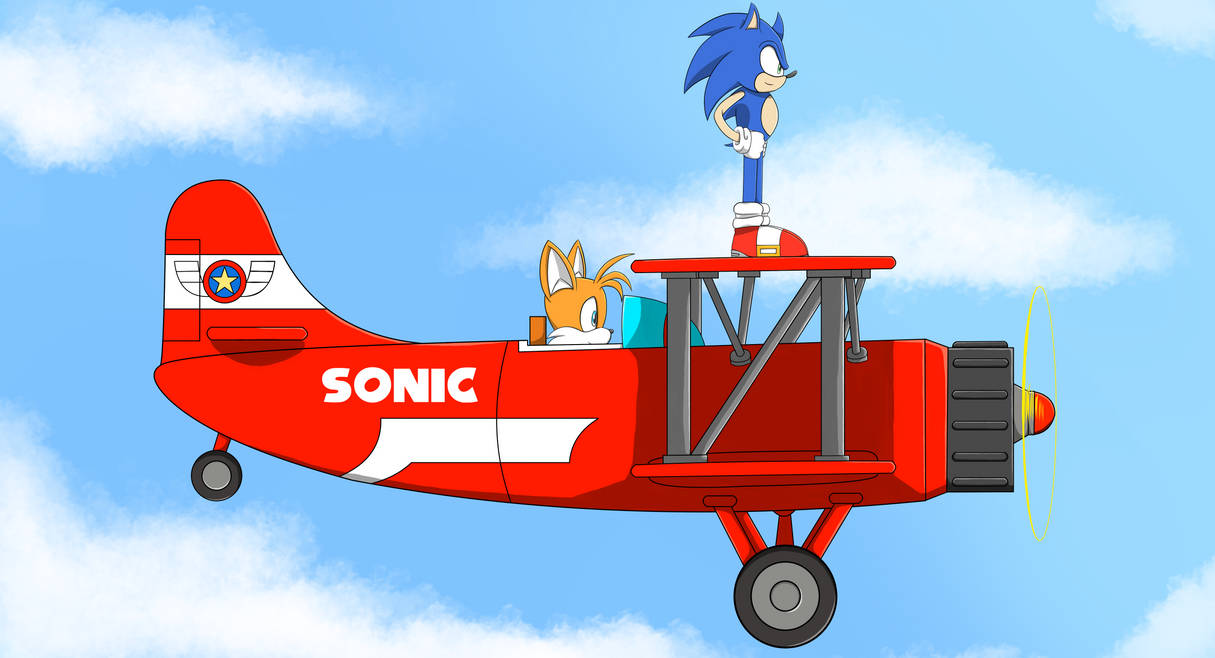 Sonic And Tails Flying On The Tornado By Trungtranhaitrung On DeviantArt sonic-and-tails-flying-on-the-tornado-by-trungtranhaitrung-on-deviantart