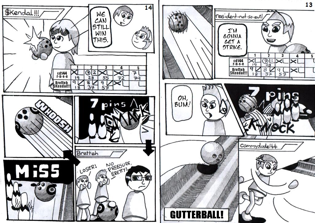 Mii Manga Bowling Page 7