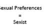 Not a Sexual Preferences Stamp