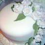 Wedding cake close up