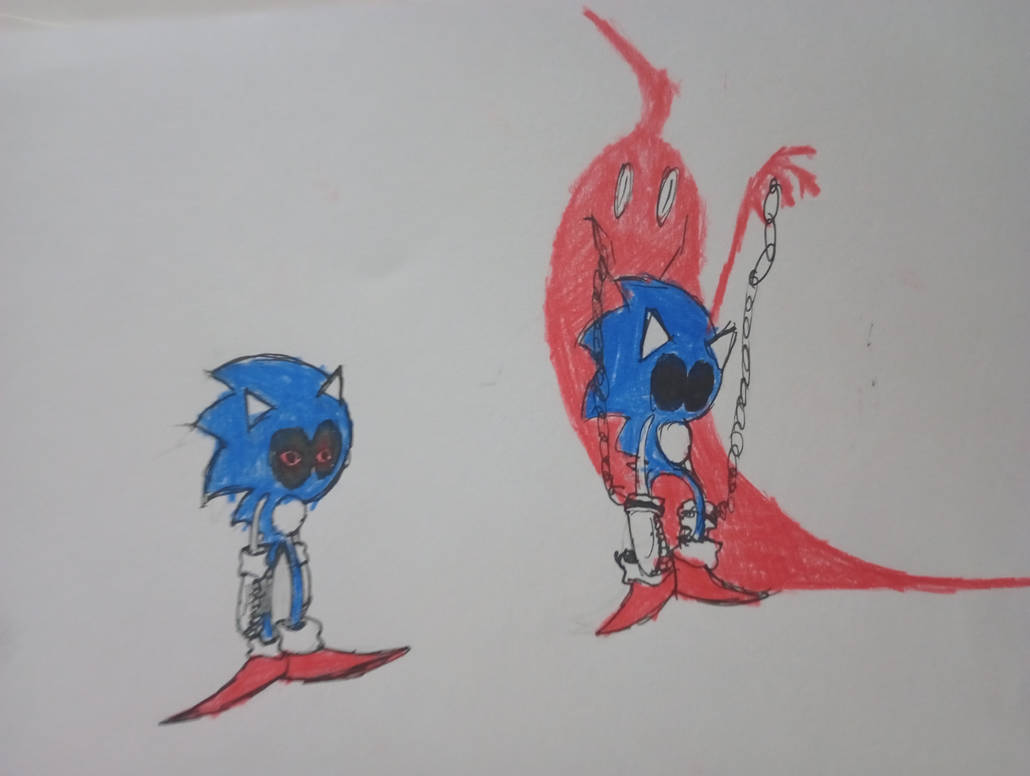 Hanic and the red being by thunderdom259756 on DeviantArt
