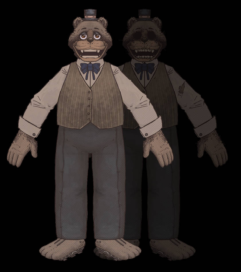 five nights at Freddys phantasm Freddy redesign by inspectoir on DeviantArt